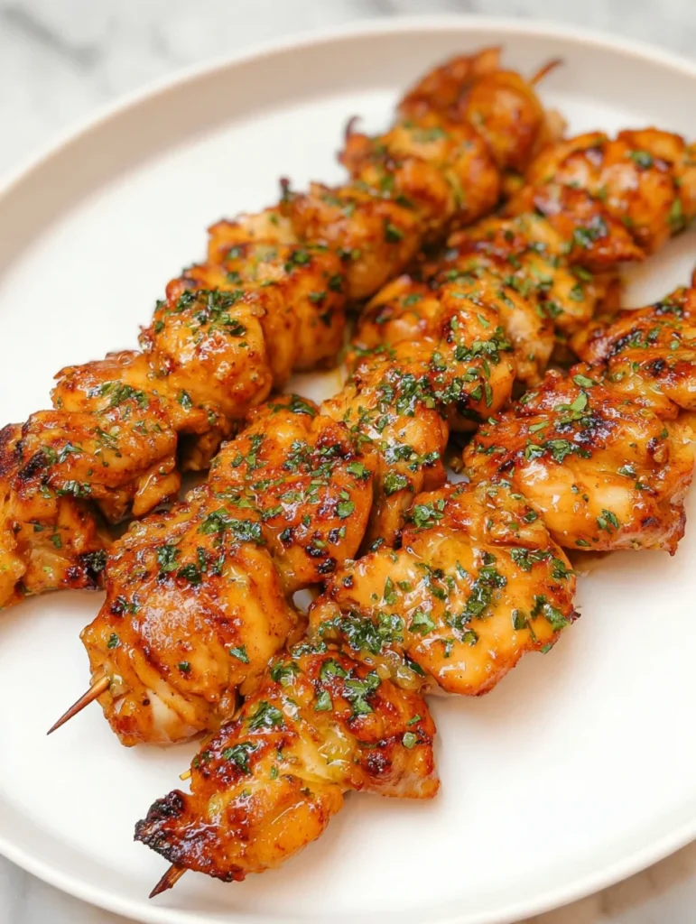 Air Fryer Chicken Skewers