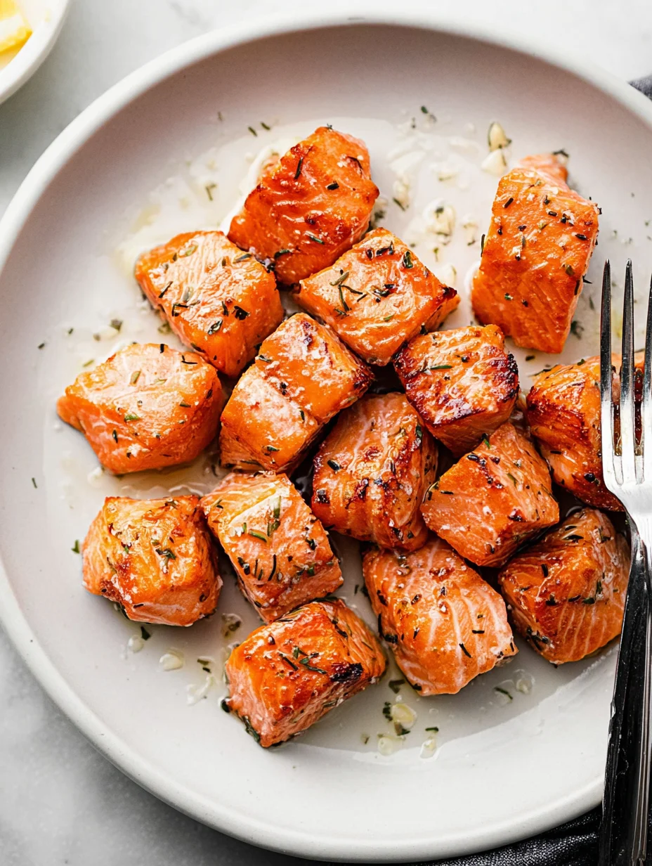 Air Fryer Salmon Bites