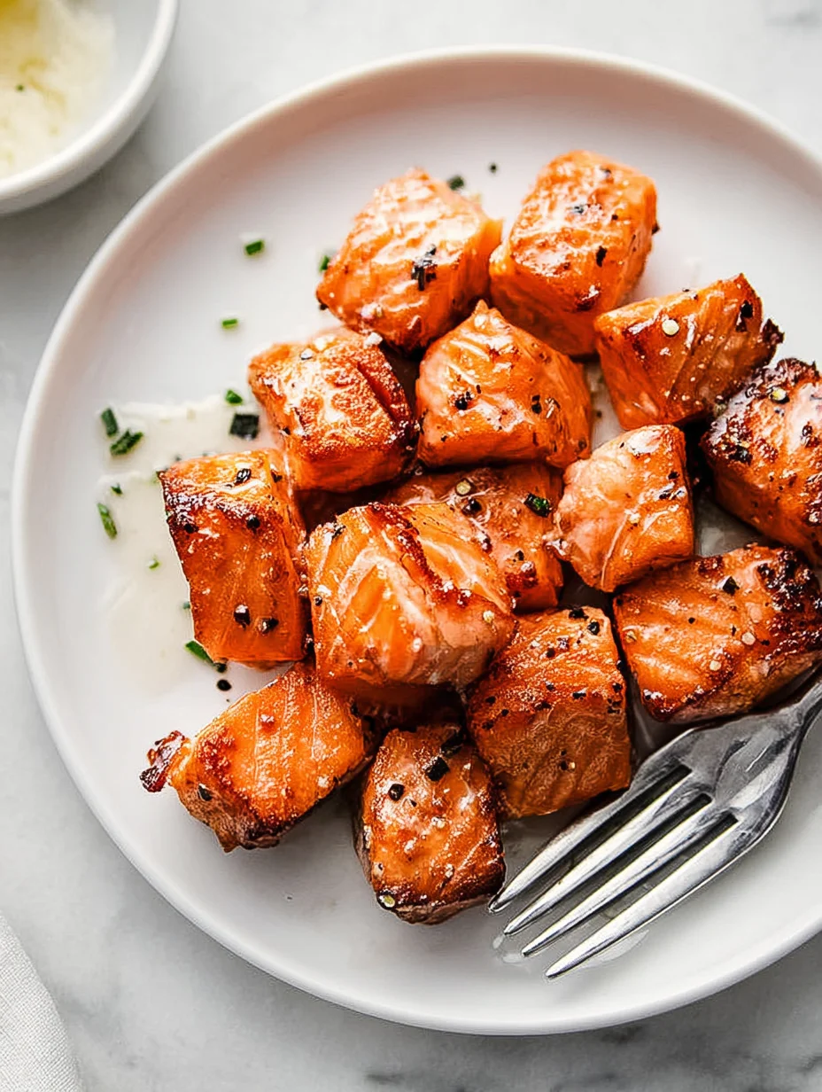 Air Fryer Salmon Bites