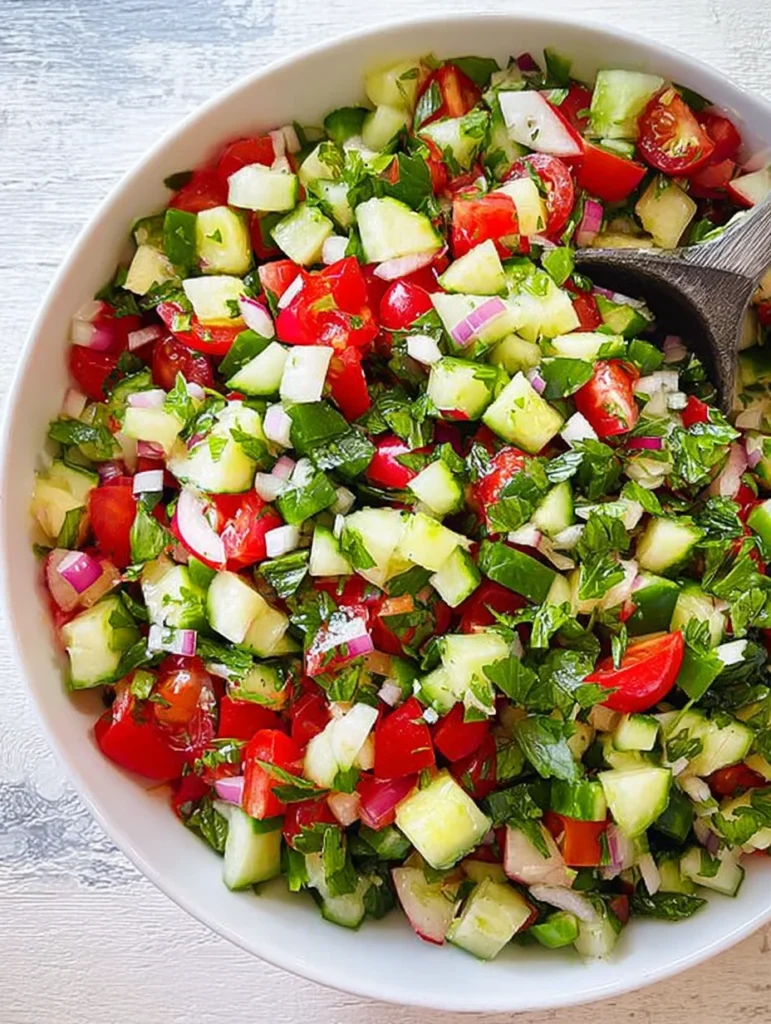 Arabic Chopped Salad
