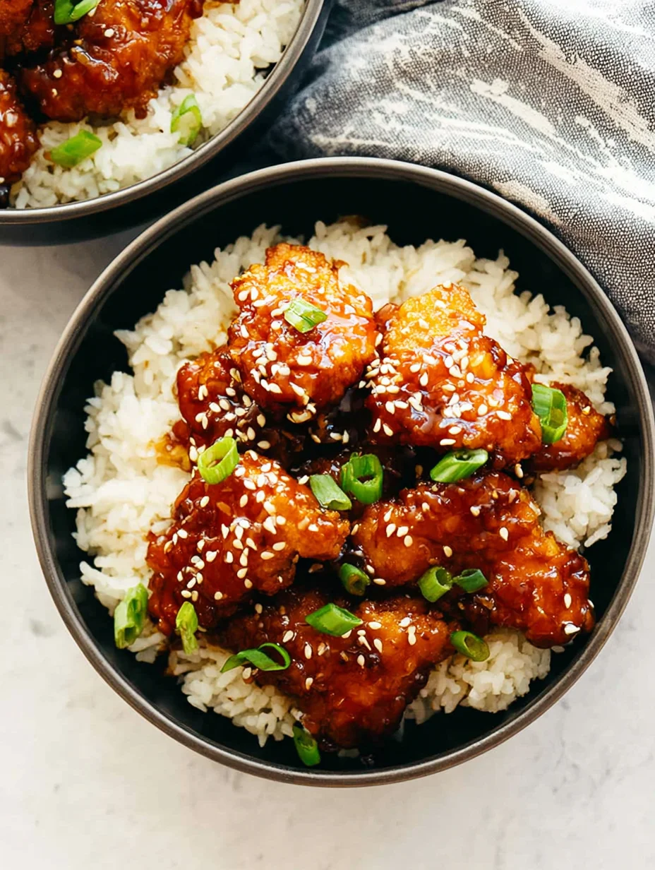 Baked Honey Sesame Chicken