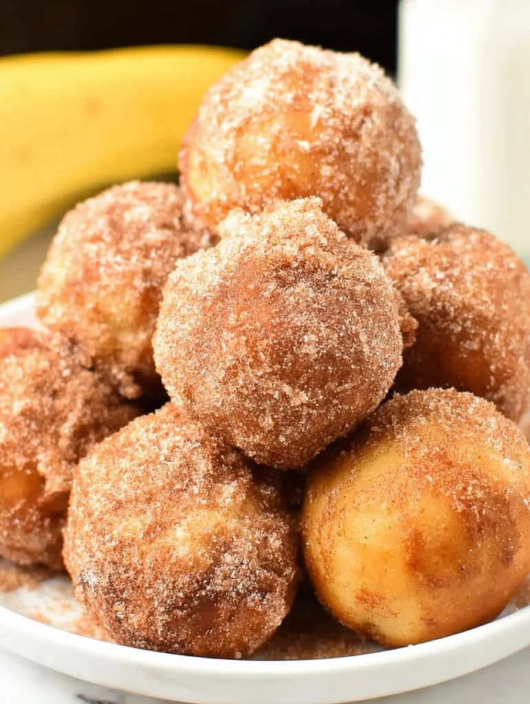 Banana Donut Holes