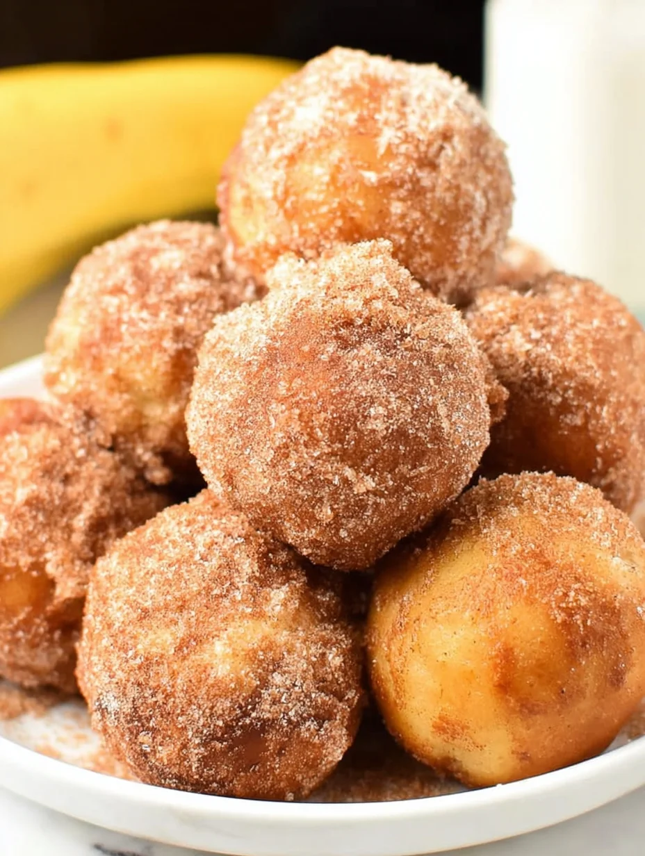 Banana Donut Holes
