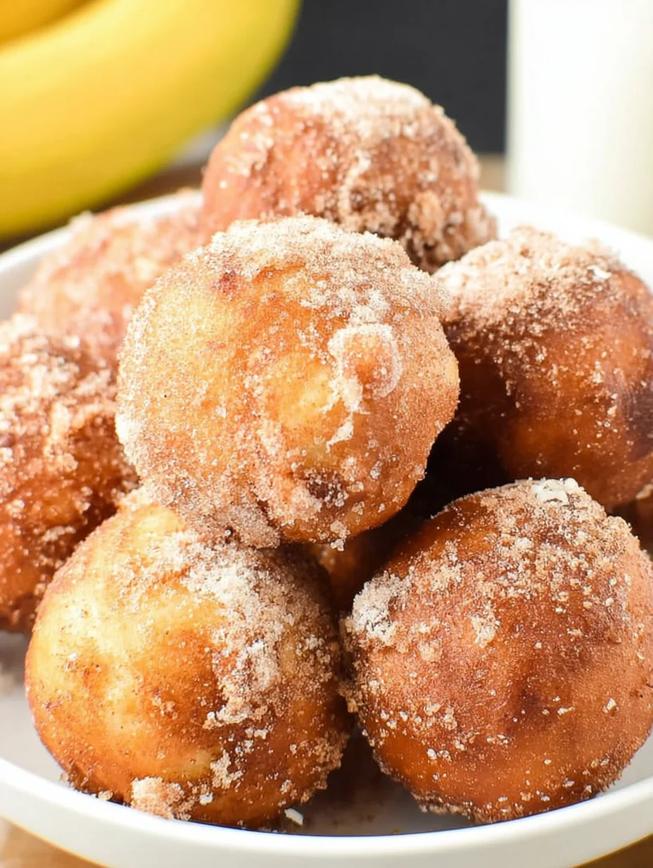 Banana Donut Holes