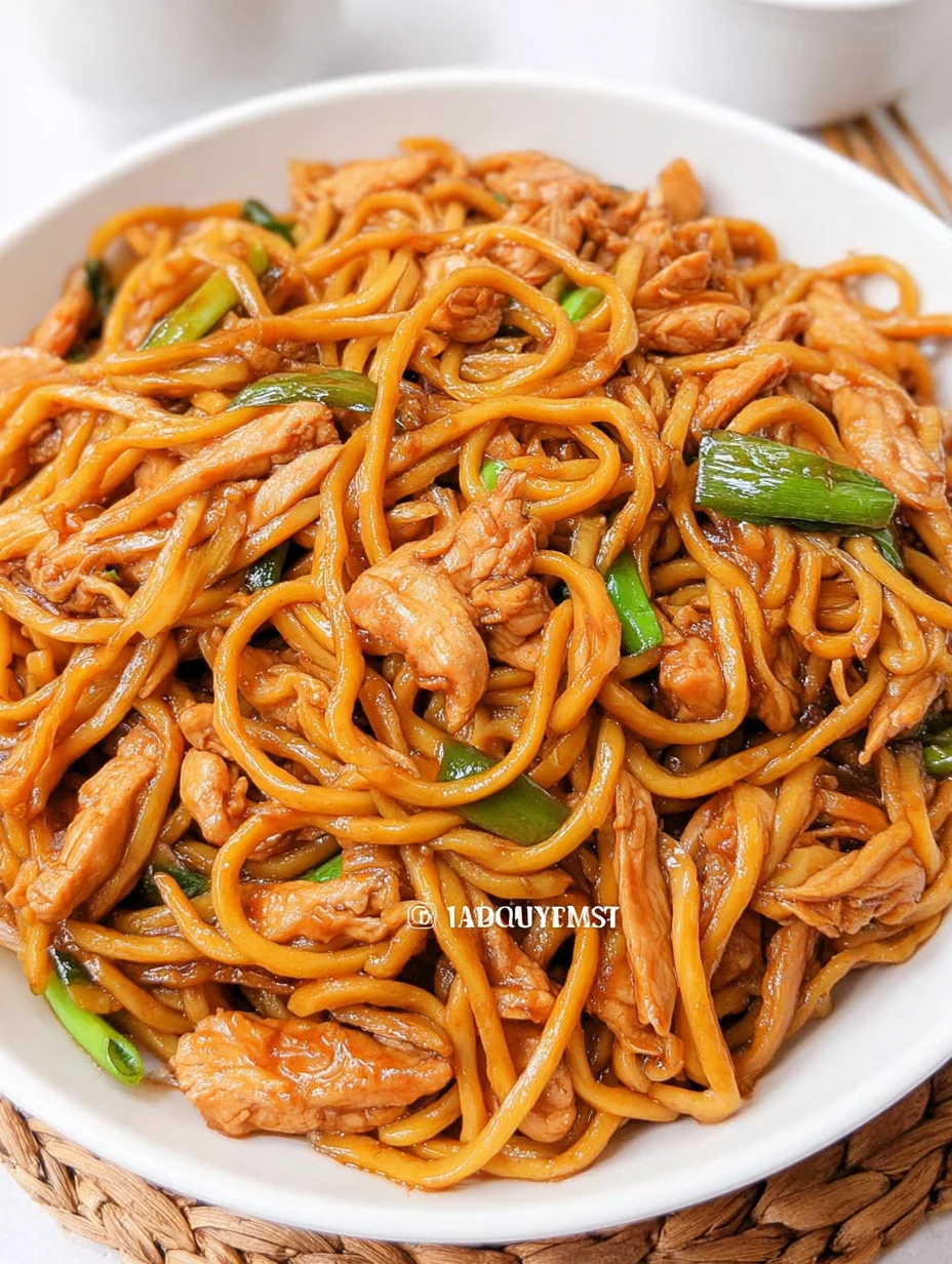 Chicken Lo Mein