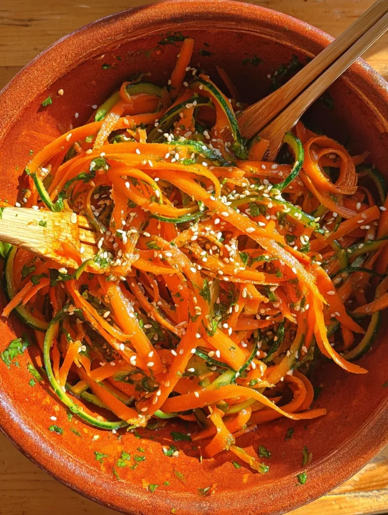 Cucumber Carrot Salad