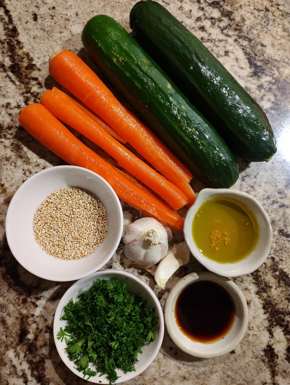 Cucumber Carrot Salad