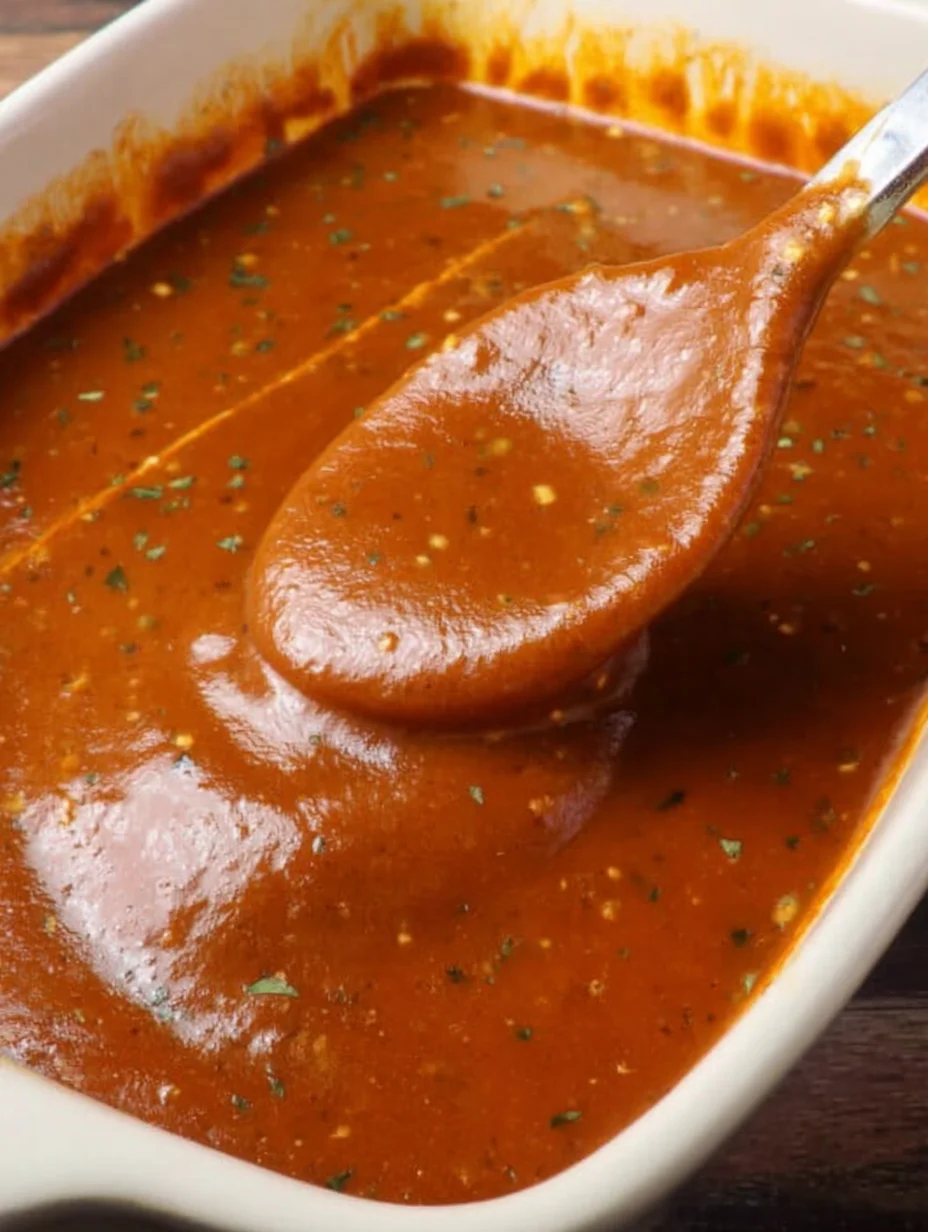 Easy Red Enchilada Sauce