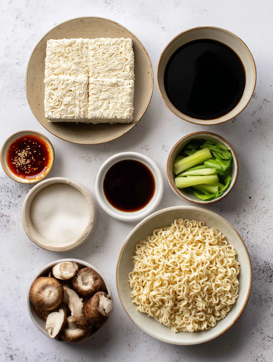 Easy Saucy Ramen Noodles