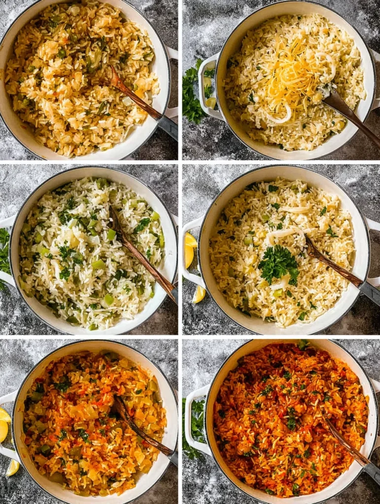 8 Flavored Rice Recipes