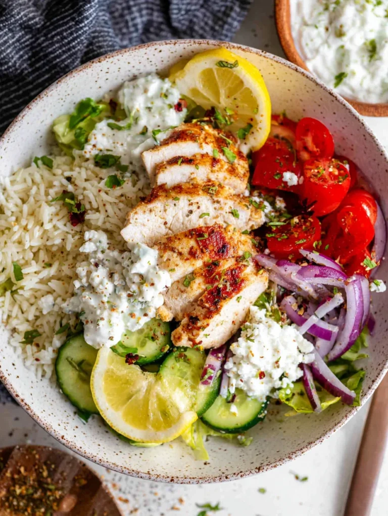 Greek Chicken Bowls