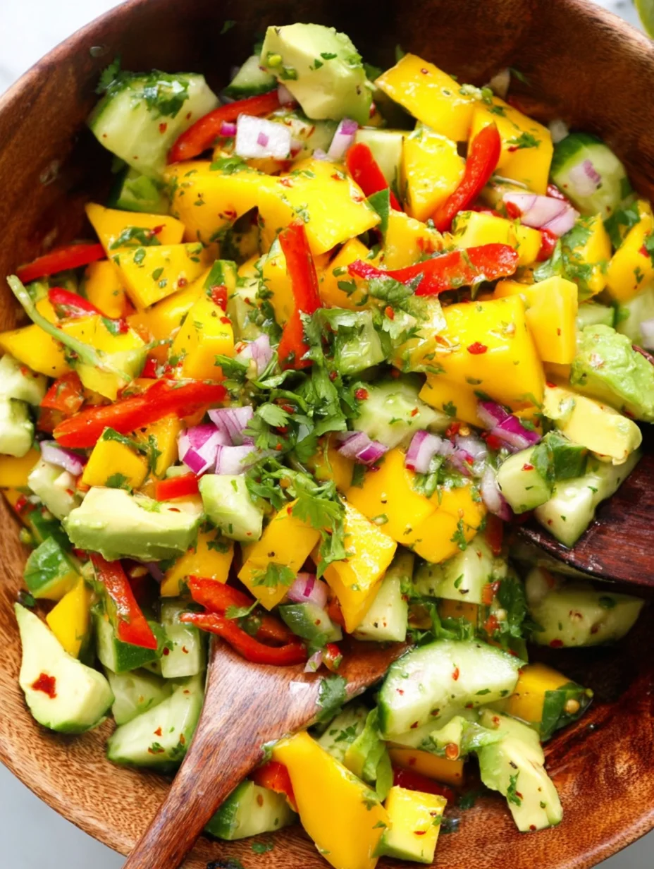 Healthy Mango Salad