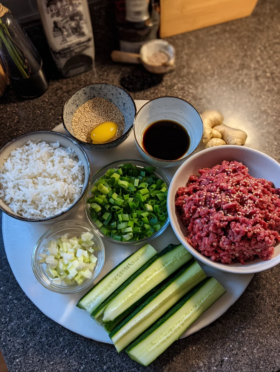 Korean Ground Beef Bowl