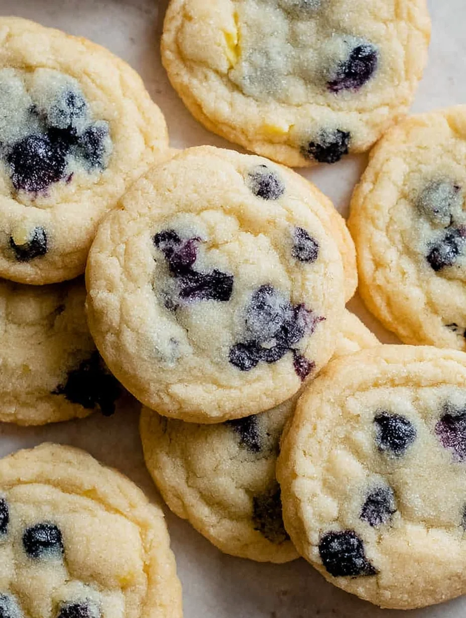 Lemon Blueberry Cookies