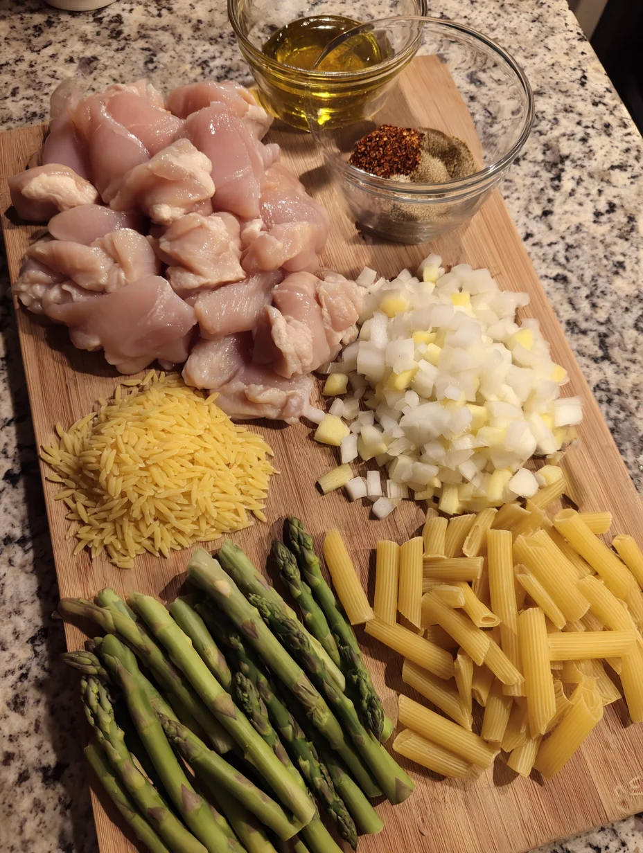One Pot Chicken Orzo