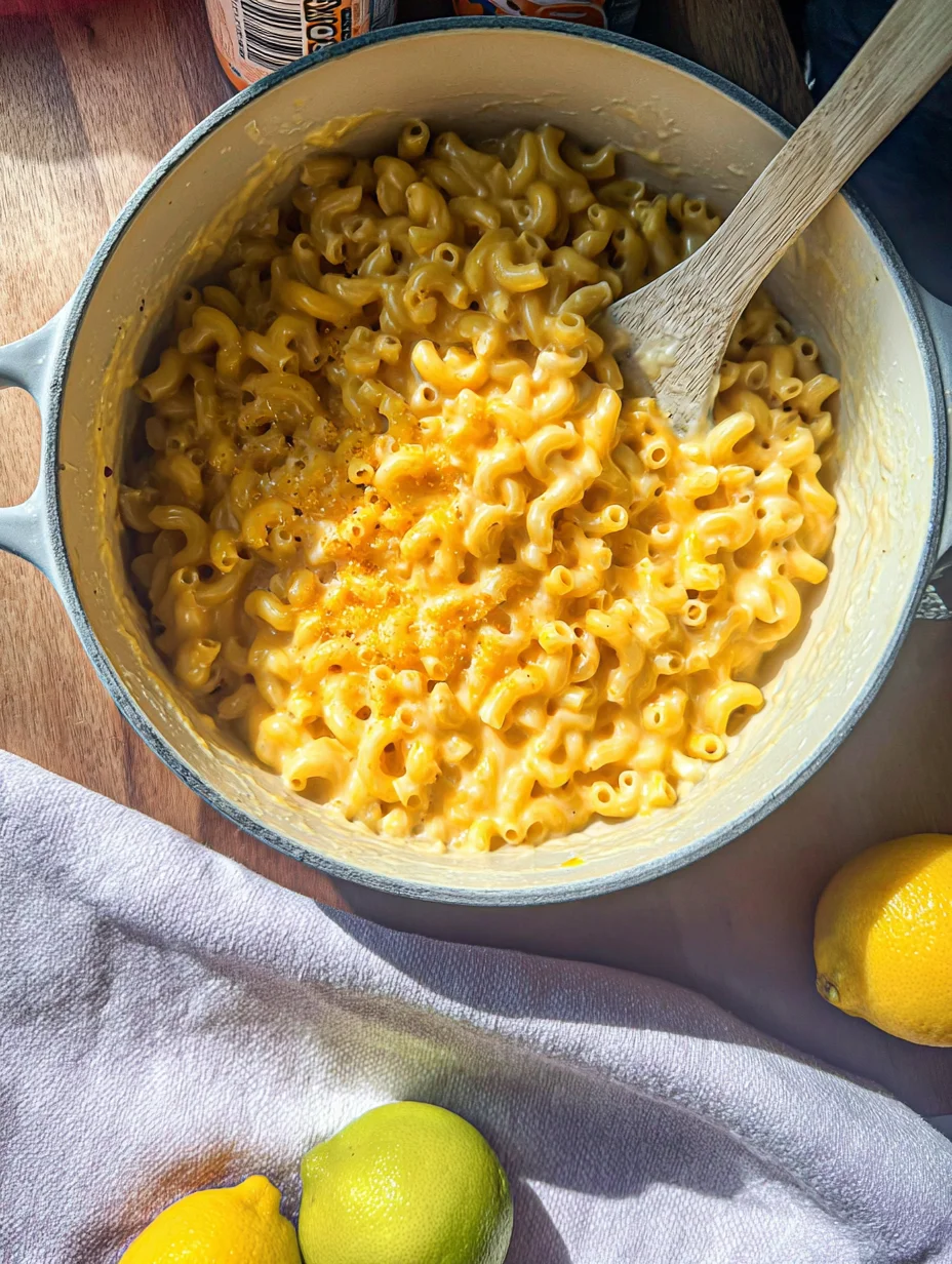 One Pot Creamy Mac and Cheese