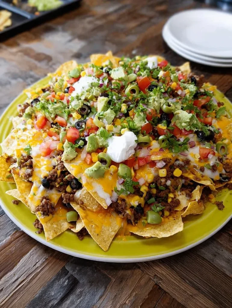 Oven-Baked Nachos