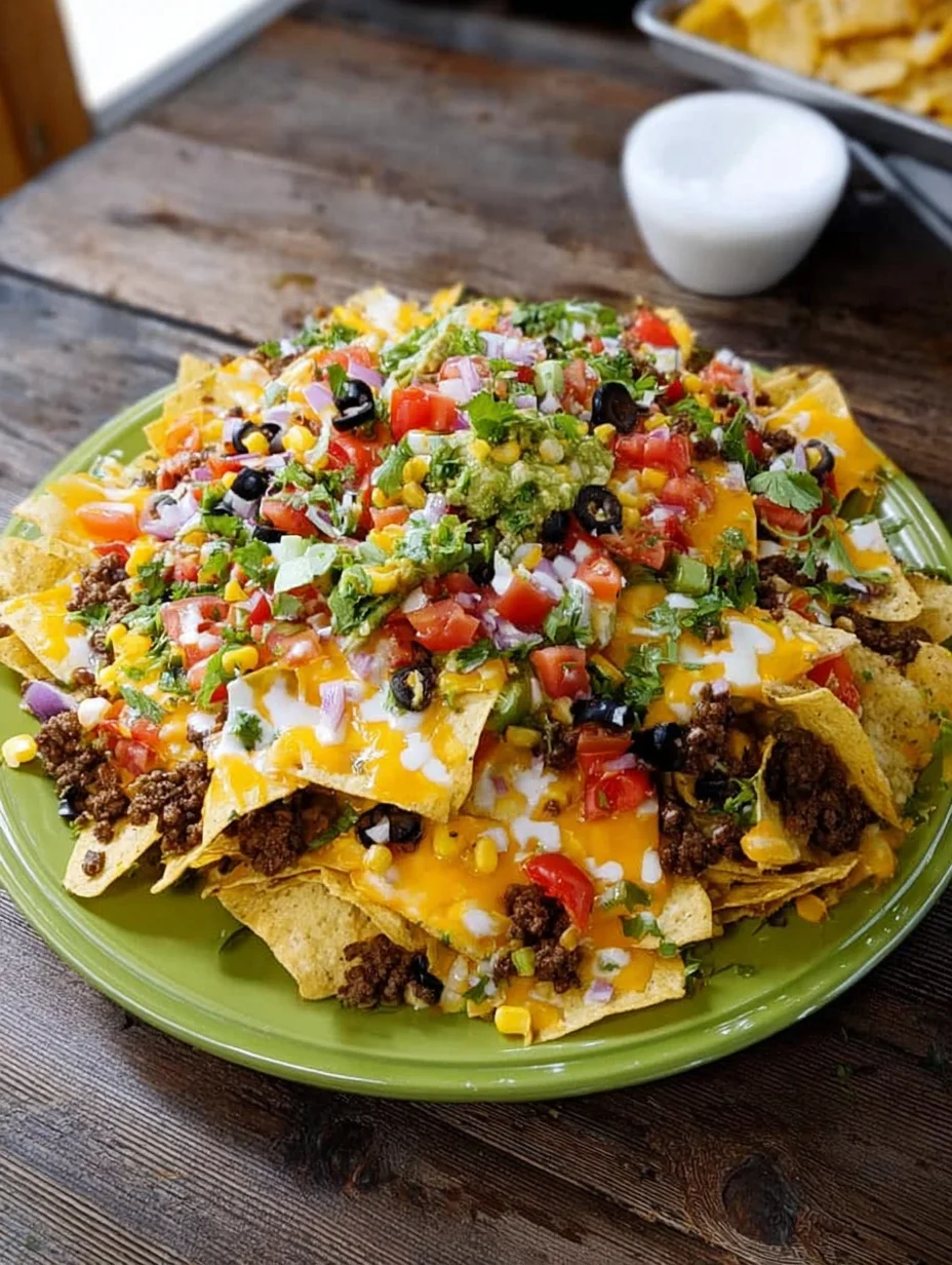 Oven-Baked Nachos