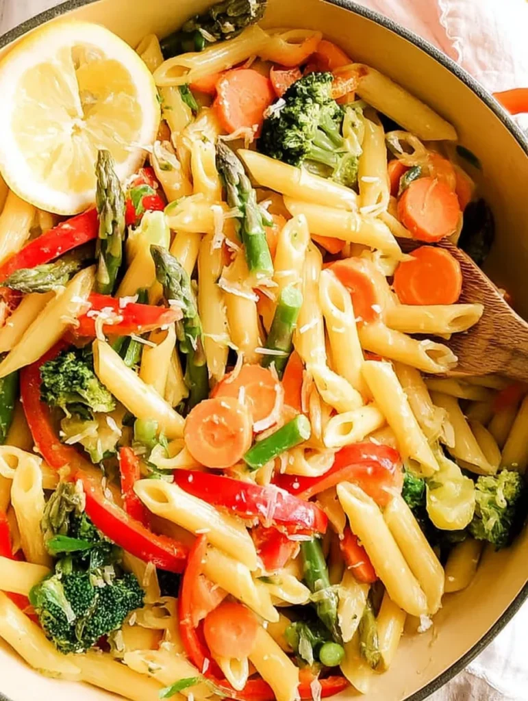 Penne Pasta Primavera
