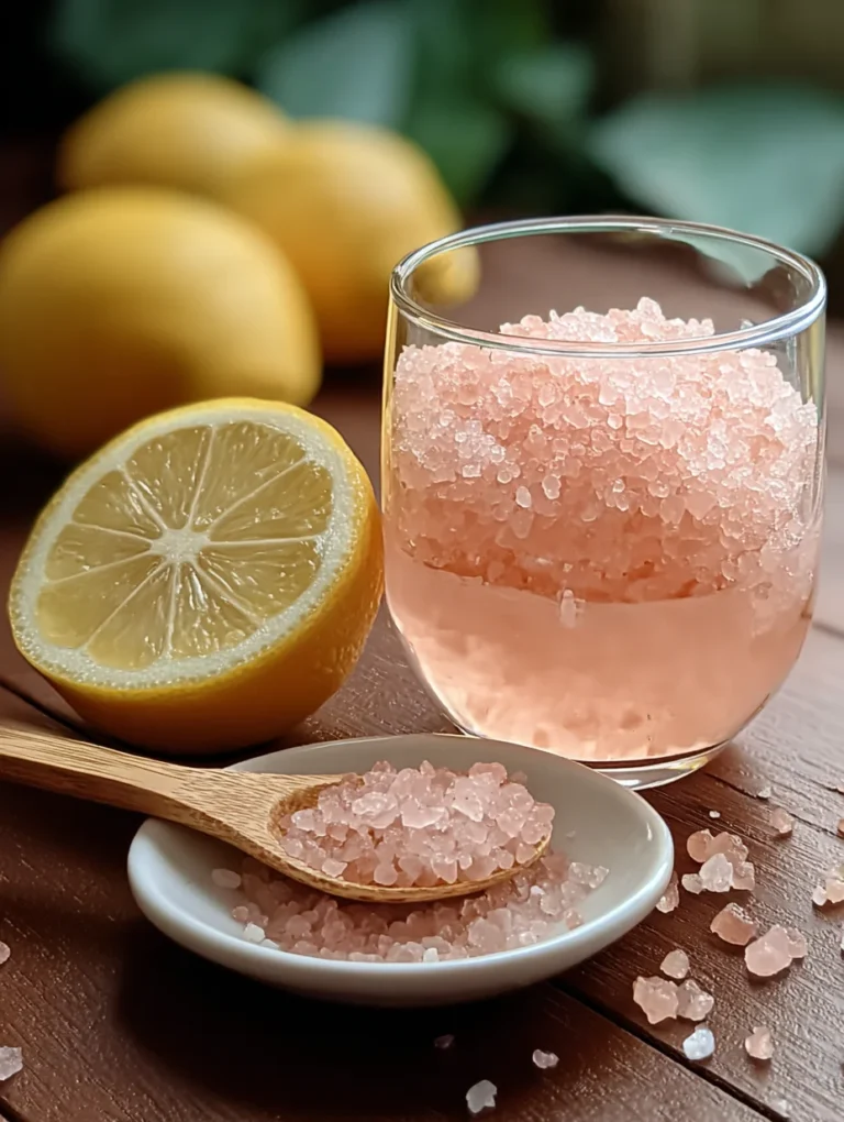 Pink Salt Recipe for Weight Loss