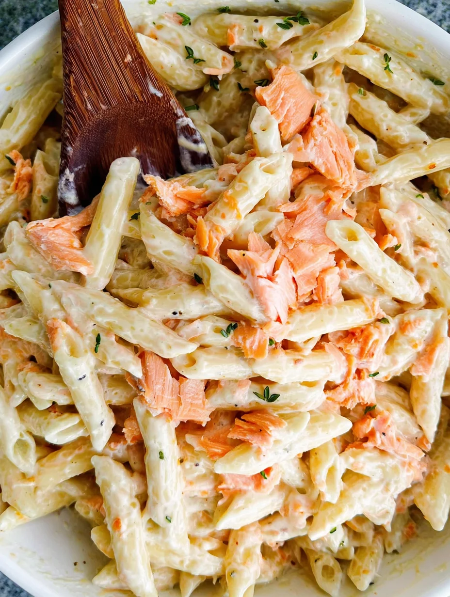 Salmon Alfredo