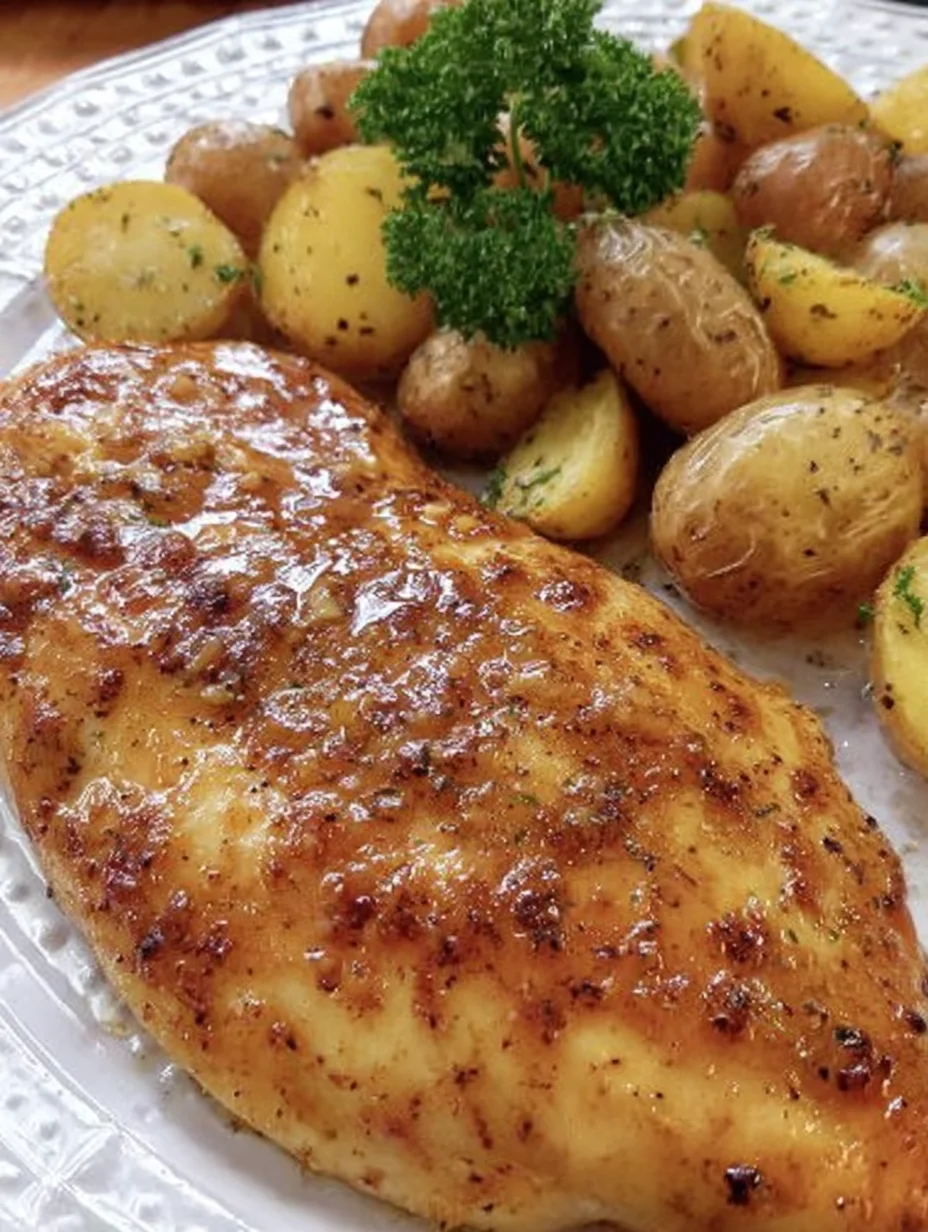 Sheet Pan Chicken and Potatoes