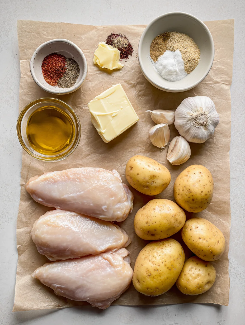 Sheet Pan Chicken and Potatoes