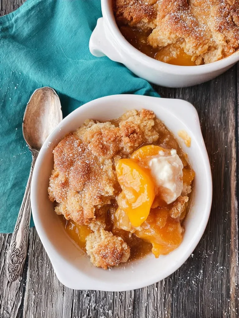 Southern Peach Cobbler