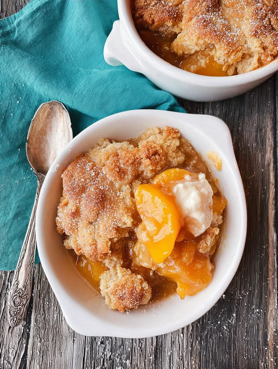 Southern Peach Cobbler
