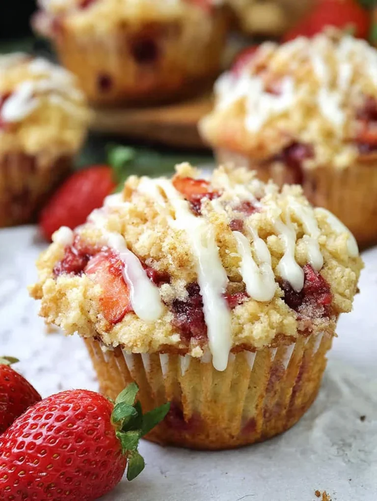 Strawberry Cream Cheese Muffins