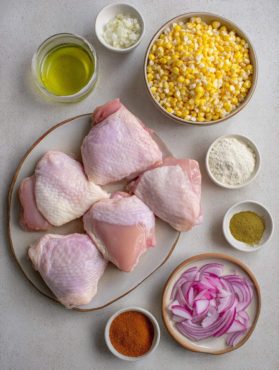 Street Corn Chicken Rice Bowl