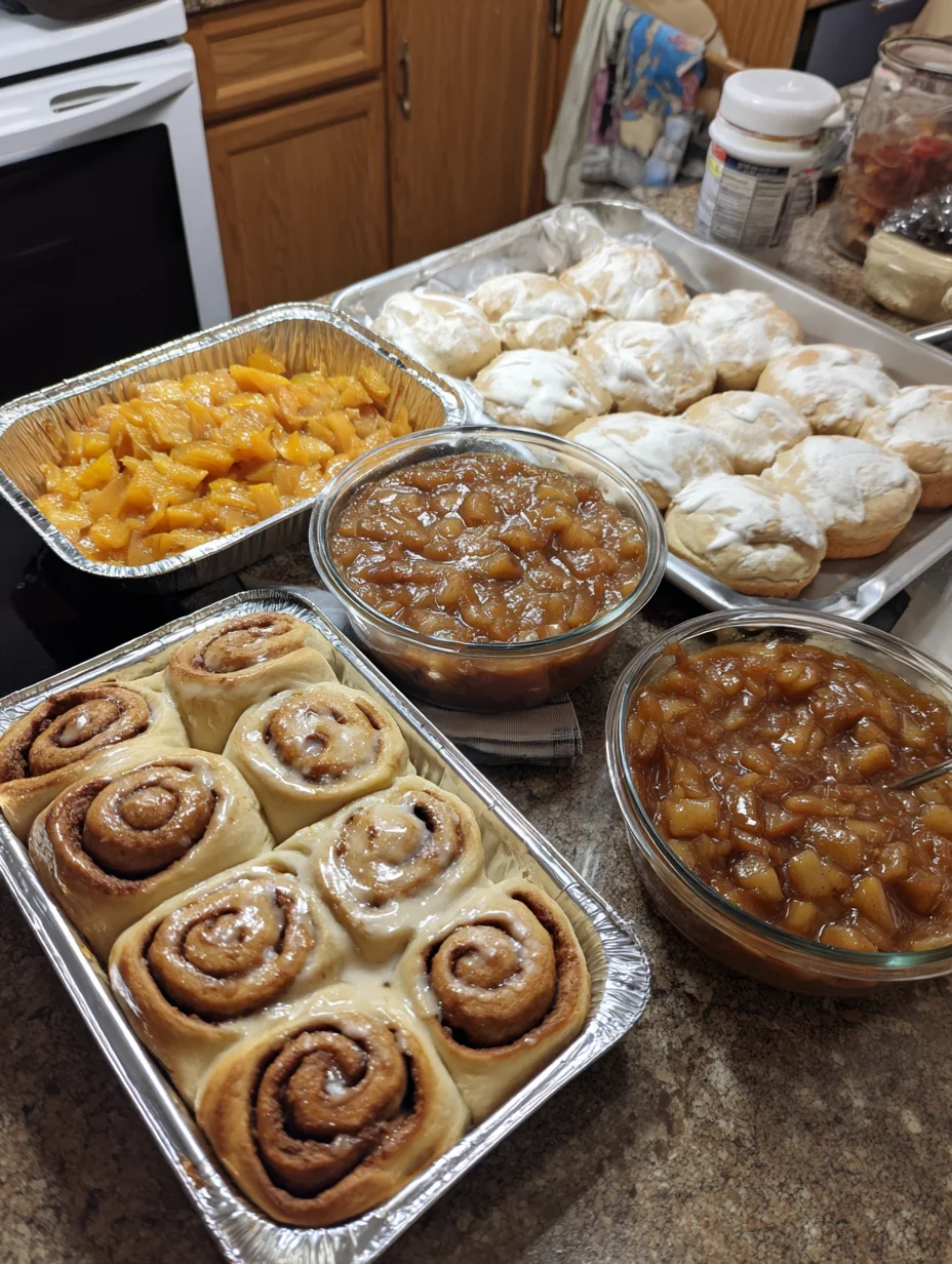 2 Ingredient Apple Cinnamon Roll Bake