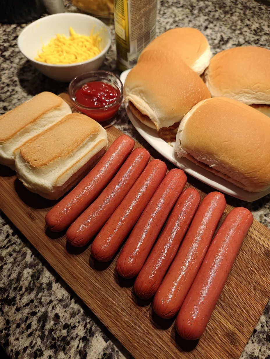 Air Fryer Hot Dogs