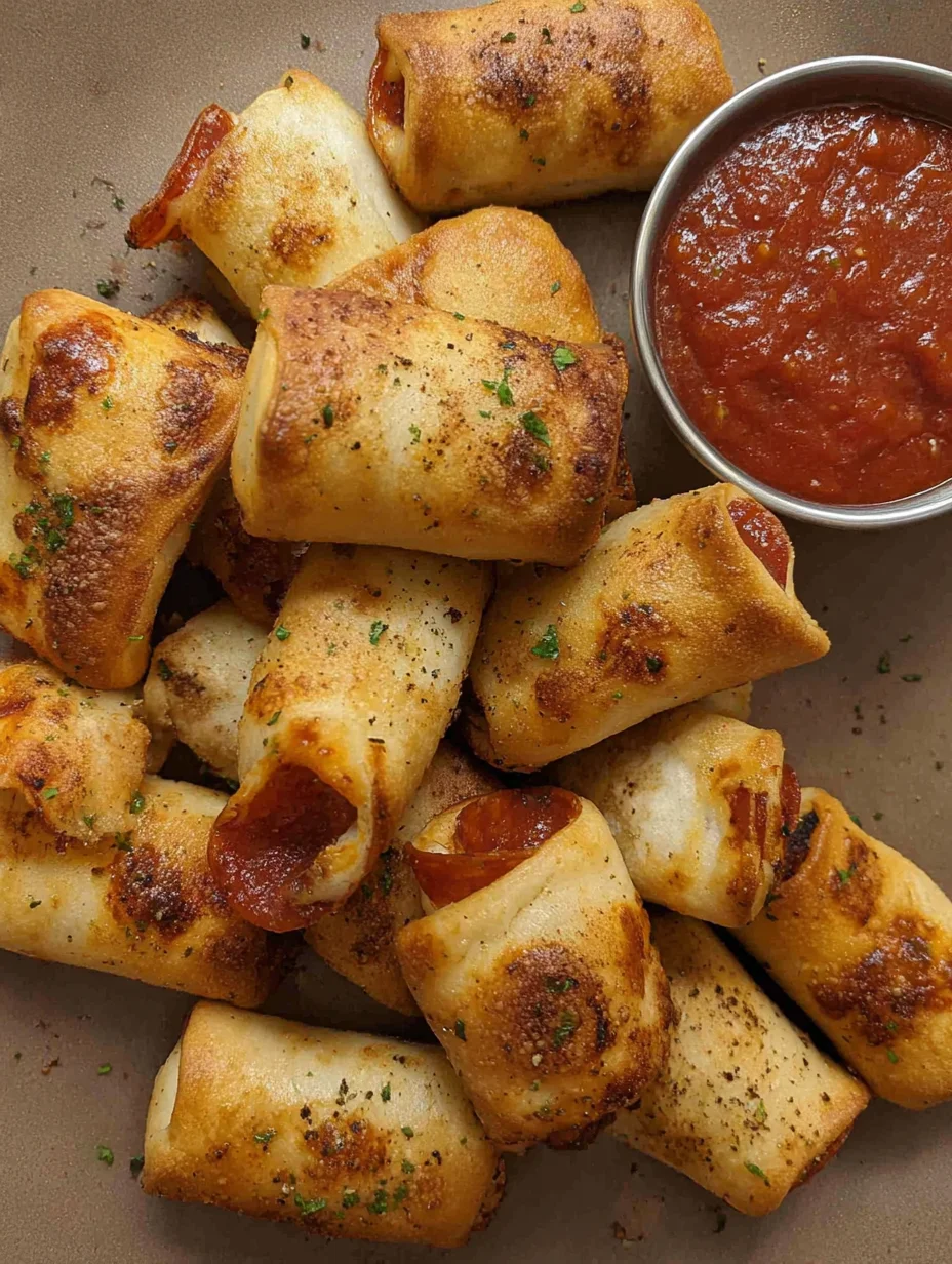 Air Fryer Pizza Rolls