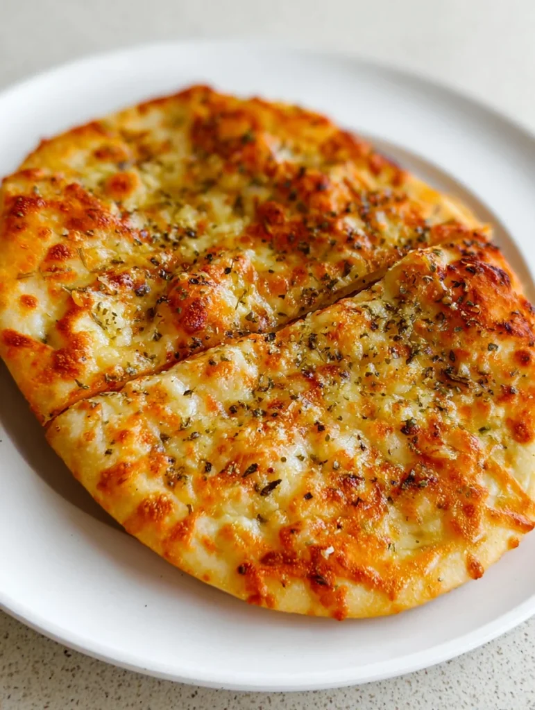 Air Fryer Tortilla Garlic Bread