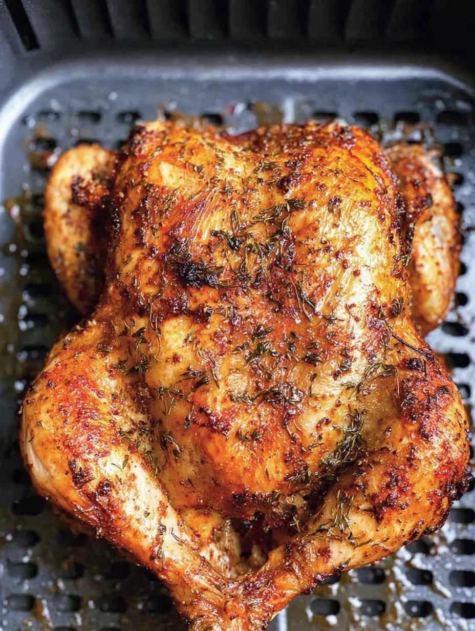 Air Fryer Whole Chicken