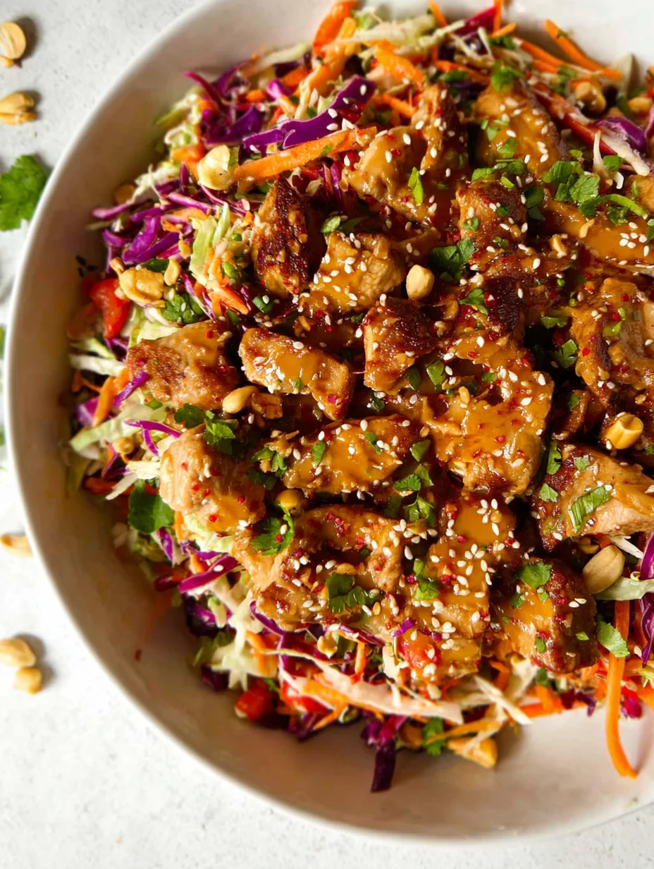 Asian Chicken Crunch Salad