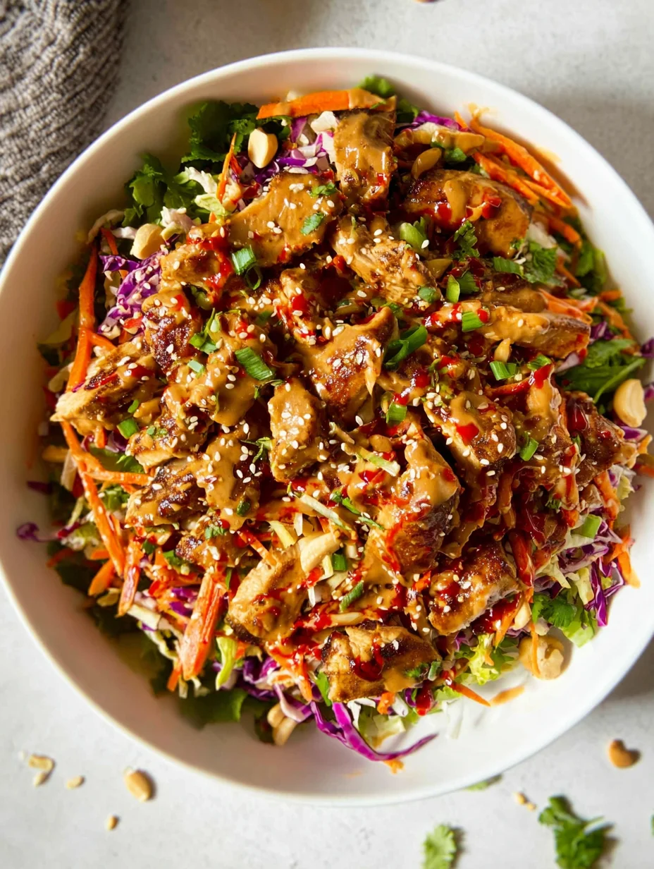 Asian Chicken Crunch Salad