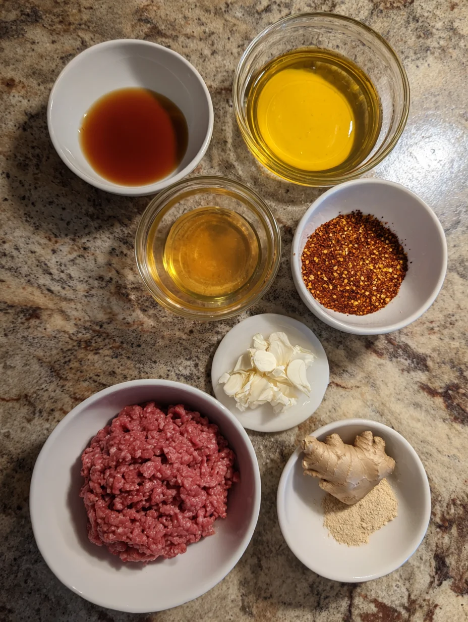 Asian Style Ground Beef Lettuce Wraps