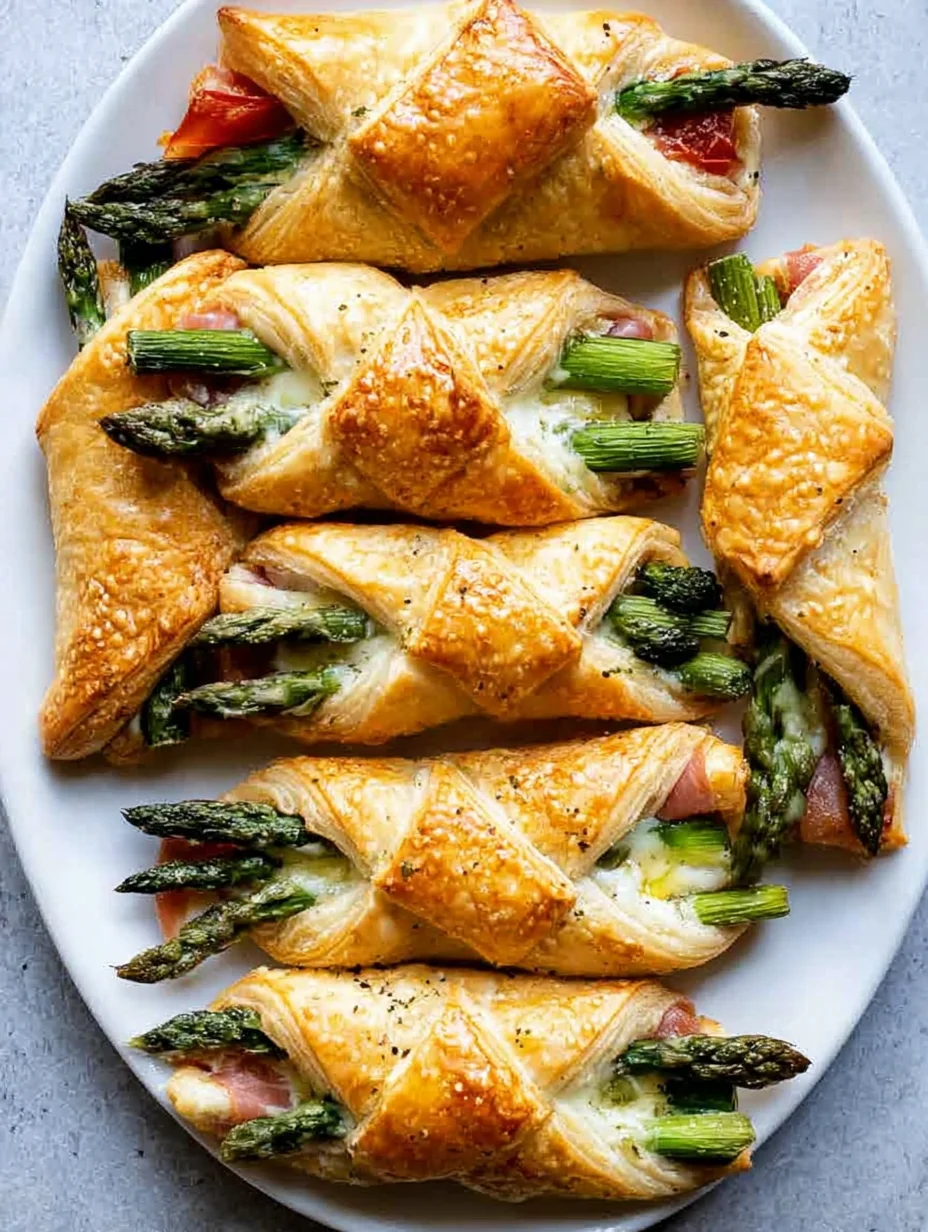 Asparagus Puff Pastry Bundles