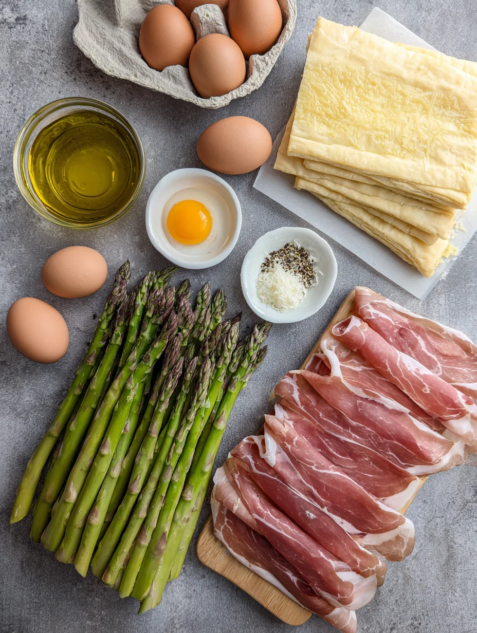 Asparagus Puff Pastry Bundles