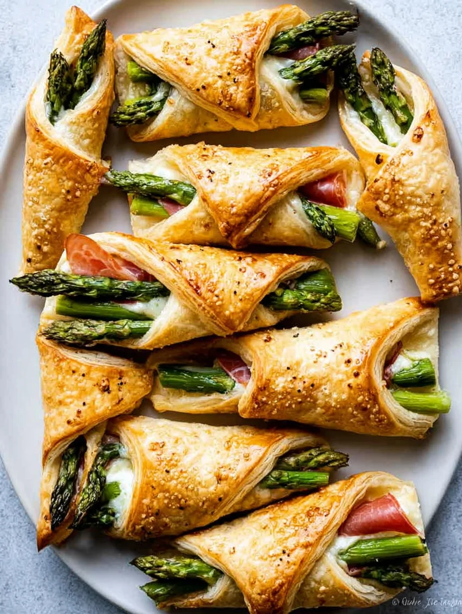 Asparagus Puff Pastry Bundles
