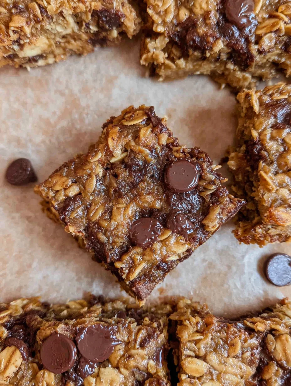 Banana Oatmeal Bars