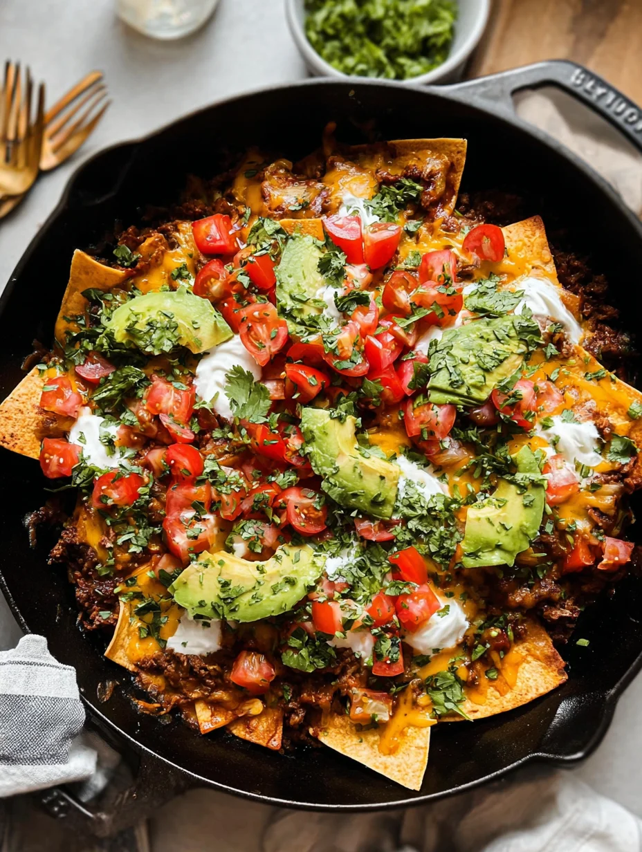 Beef Skillet Enchiladas
