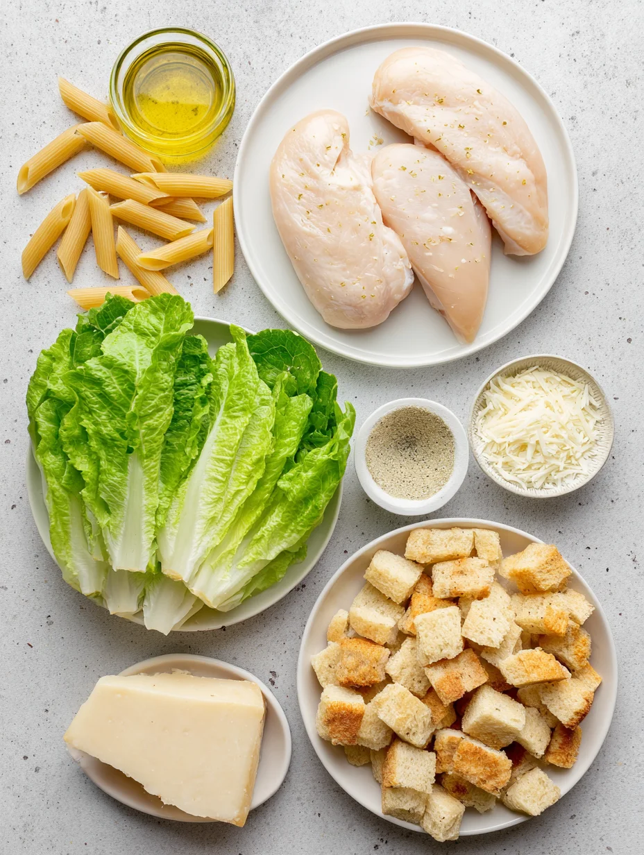 Chicken Caesar Pasta Salad