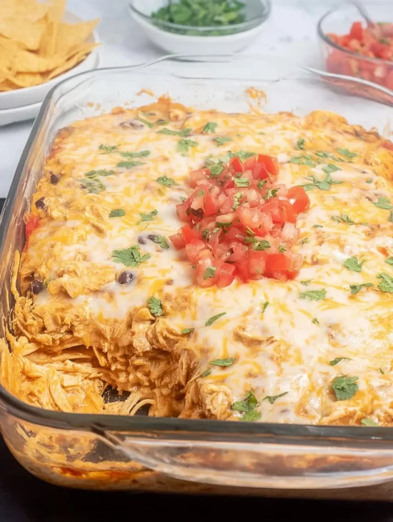 Chicken Taco Casserole