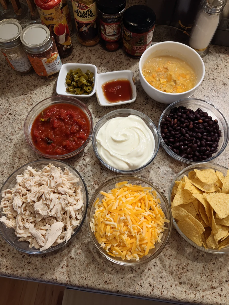Chicken Taco Casserole