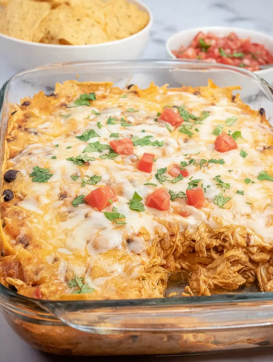 Chicken Taco Casserole