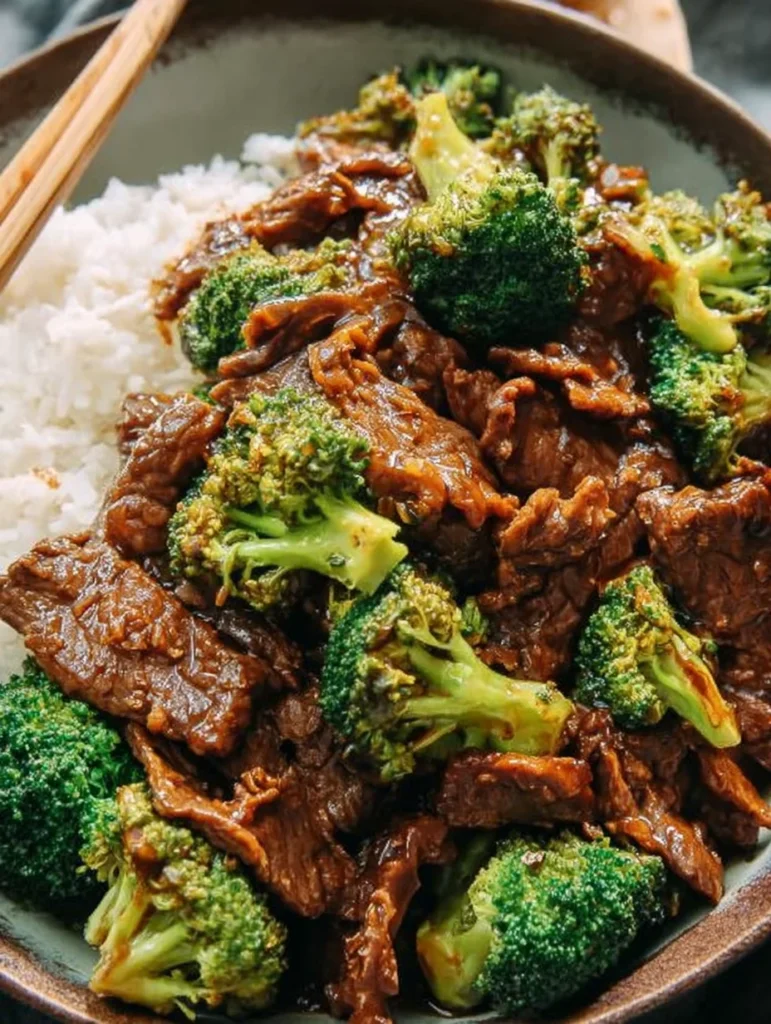 Chinese Beef and Broccoli