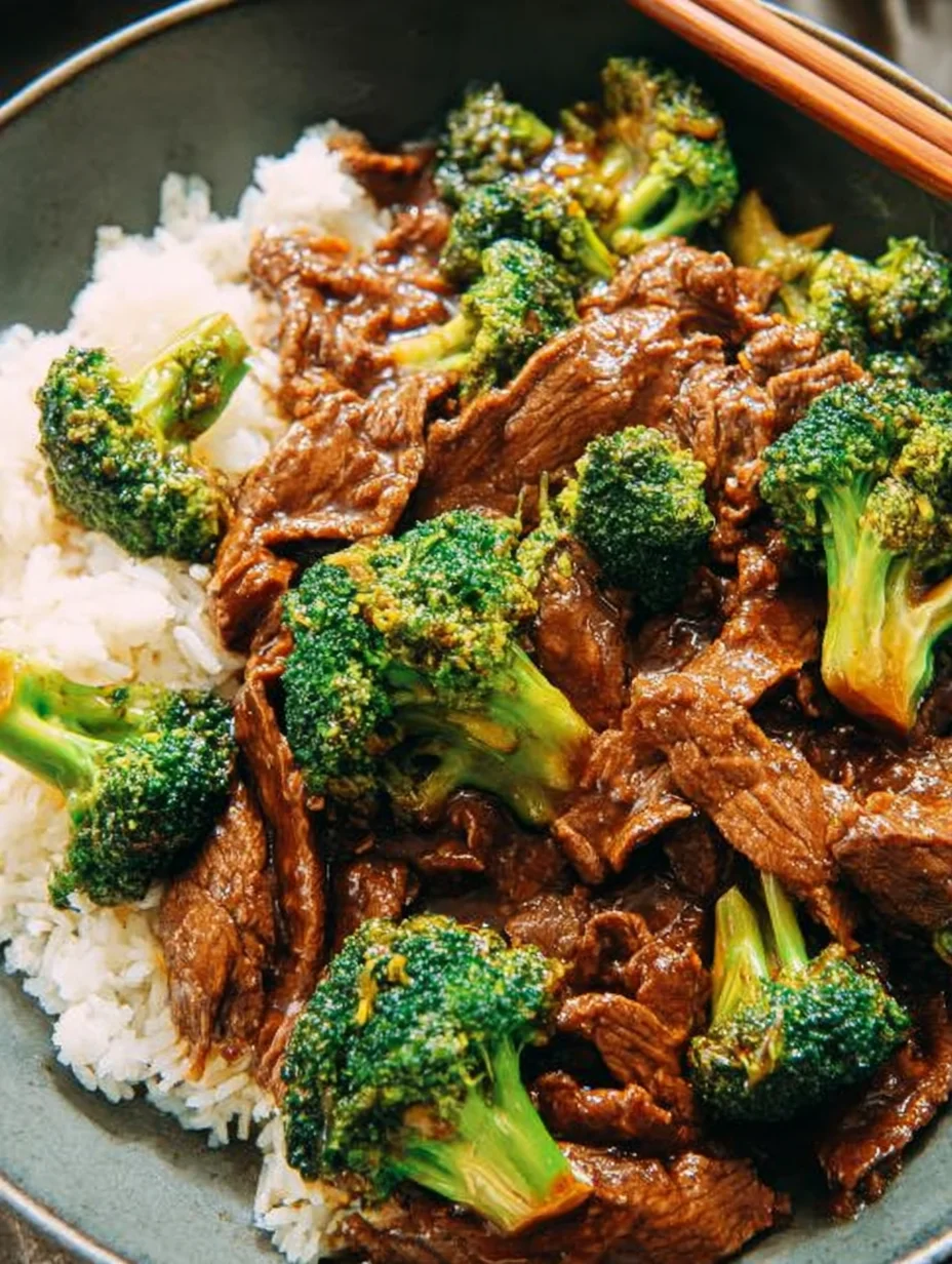 Chinese Beef and Broccoli